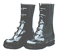 5-Buckle Strap Rubber Boots